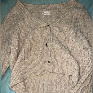 Button Up Sweater
